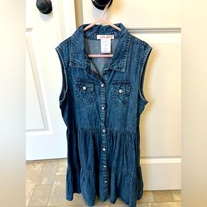 Girls Denim Dress